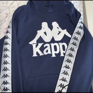 kappa hoddie blue and white🦋❄️